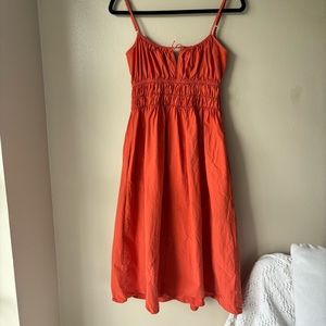 Ciao Lucia Gabriella dress in Terracotta XS